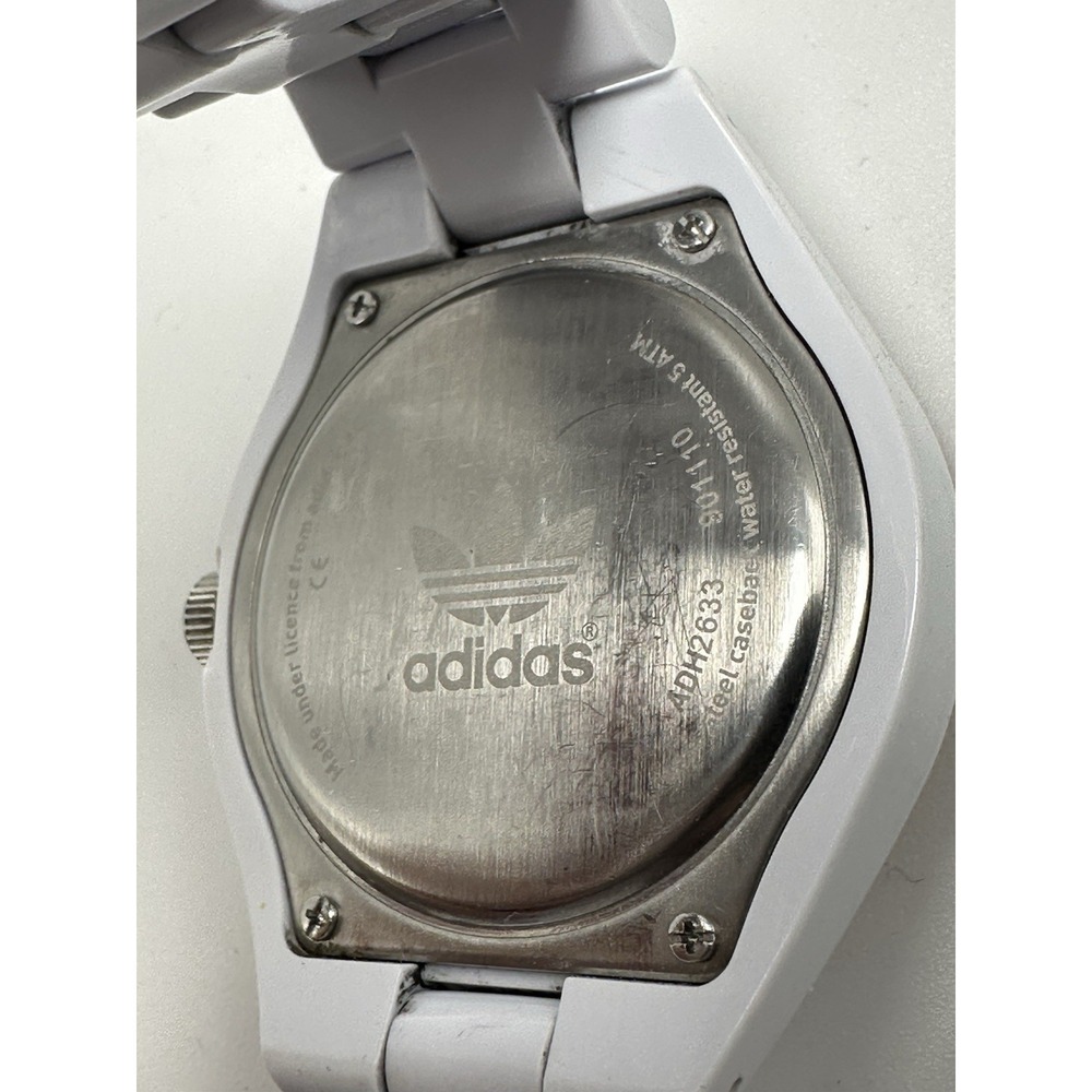 Adidas ADH2633 Rasta Mens Watch New Battery 47MM 8.5" R53 - Picture 7 of 9